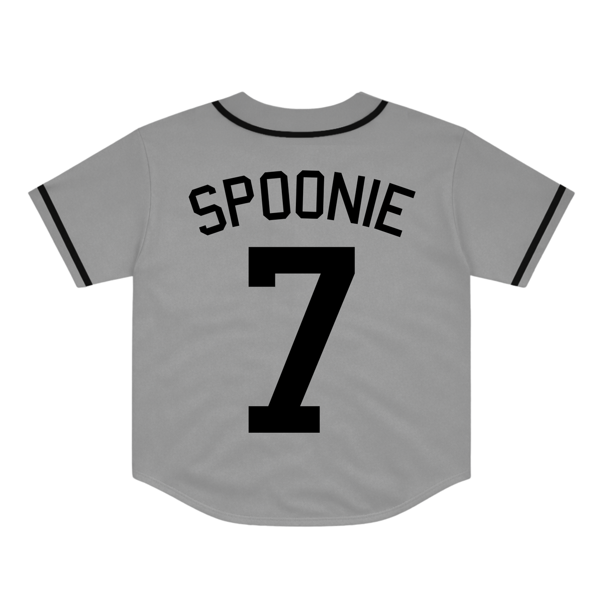 Chronically Chilly Baseball Jersey - Grey