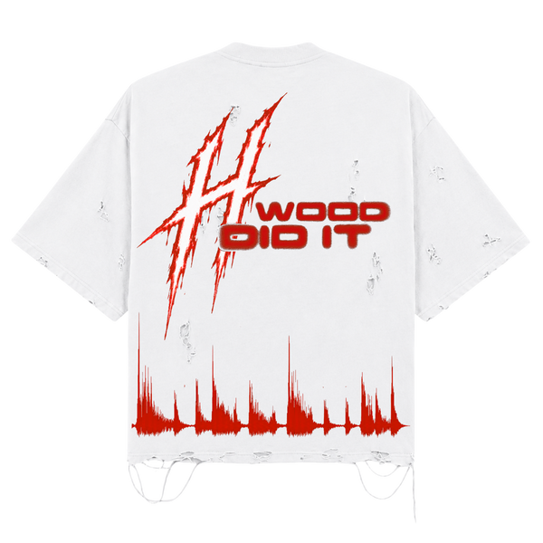 'H-Wood Did It' T-Shirt (Distressed)