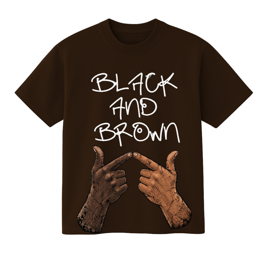 Black & Brown Unity Tee