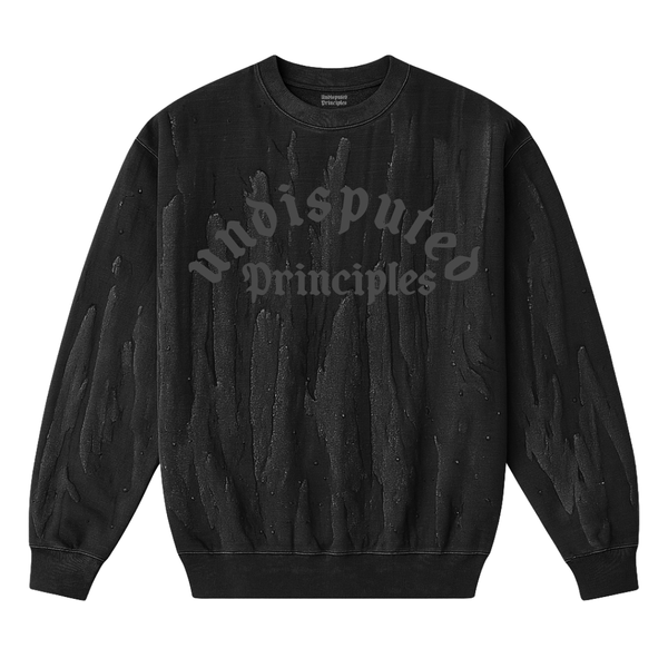 Undisputed Principals- Drip Dye Crewneck