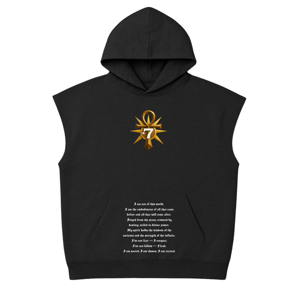 GOD BODY - Sleeveless Hoodie