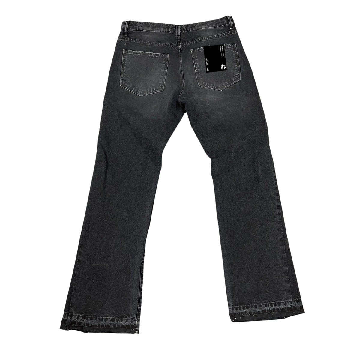 Rollin Loud - CLASSIC 5 POCKET BOOT LEG DENIM AGED BLACK