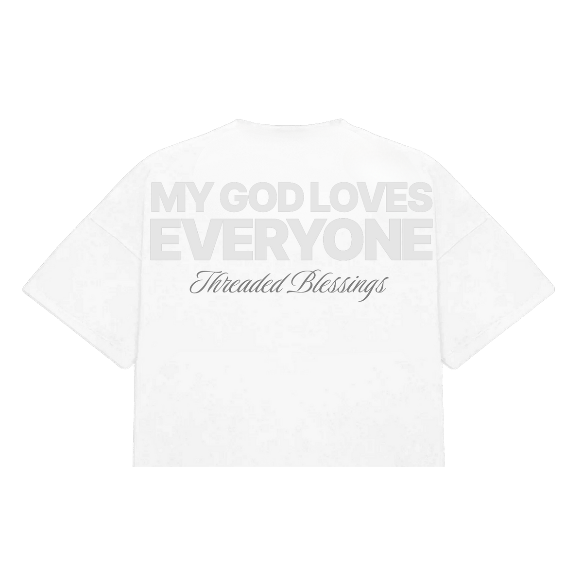 Threaded Blessings - I Was Blind Cropped Tee