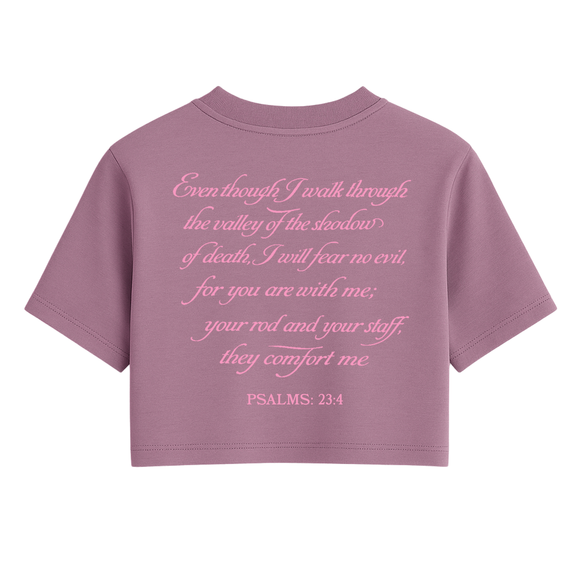 Fear No Evil Crop Tee