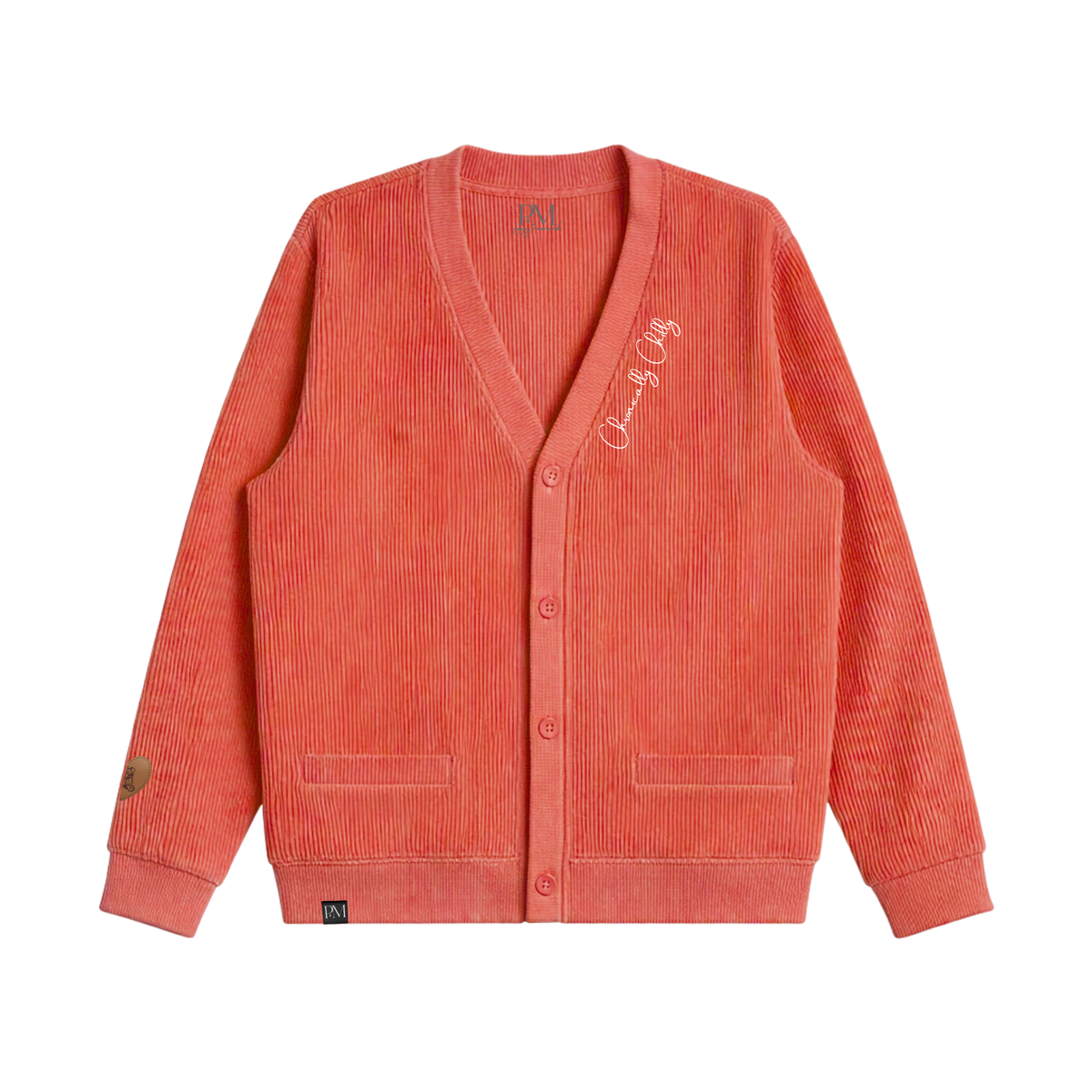 Chronically Chilly™ Cardigan - Orange/Red