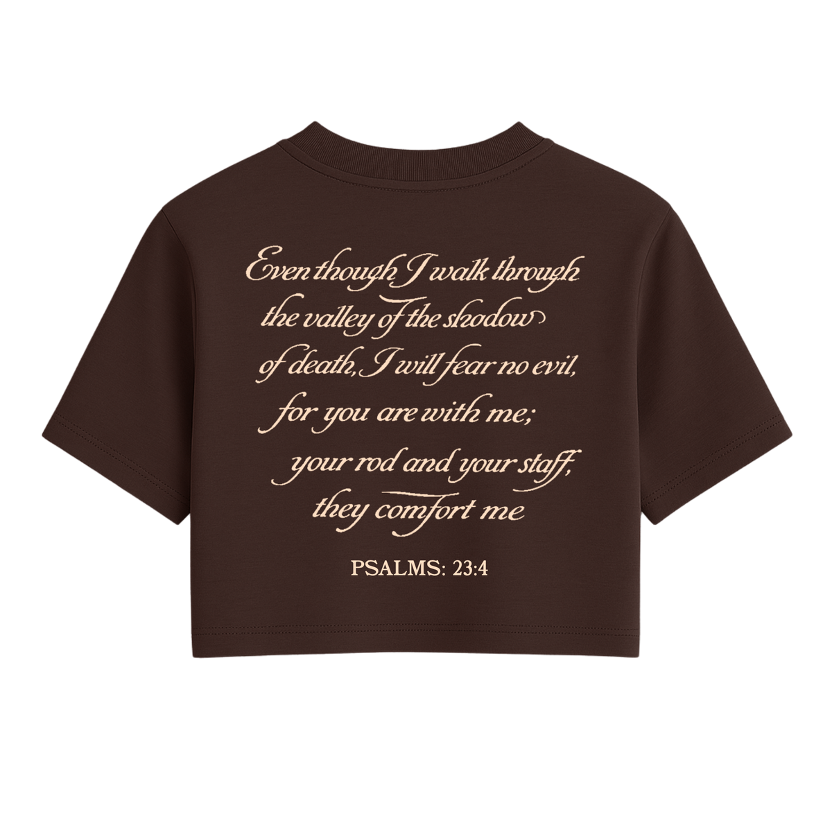 Fear No Evil Crop Tee
