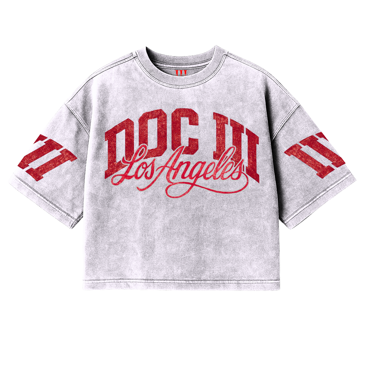 Doc III - Mineral Wash BOXY CROP TEE