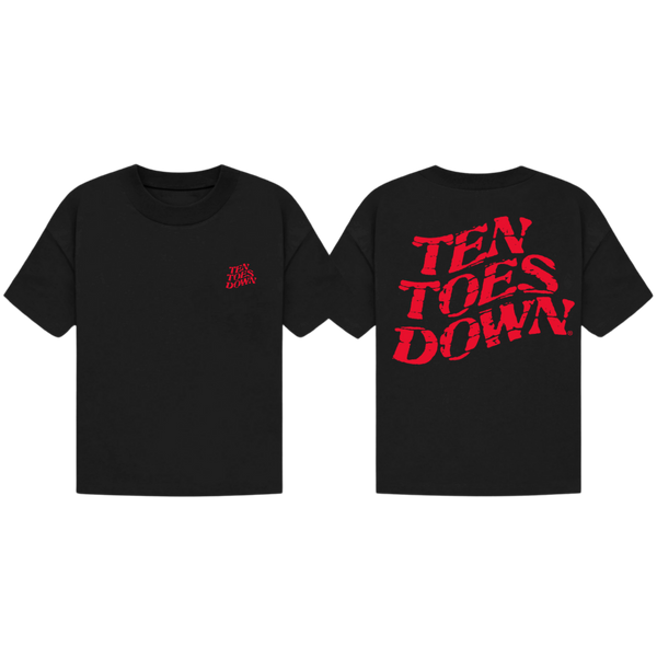 Classic Shirt Red Splatter Logo