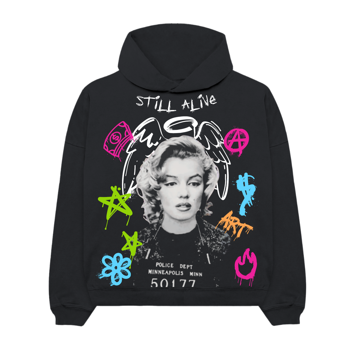 Still Alive - Marilyn Ultra Luxury Heavy Hoodie