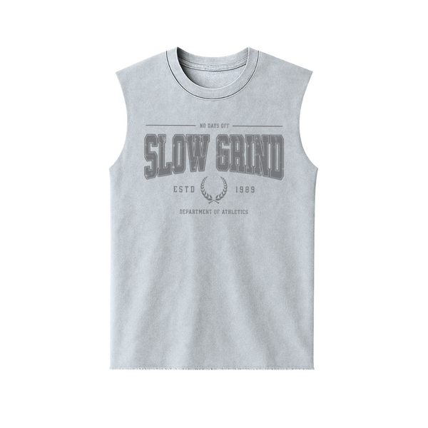 Slow Grind - Department Of Athletics - Mineral Wash Cut Off