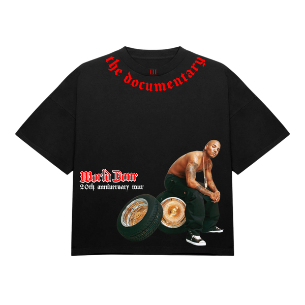 The Documentary World Tour Retro Heavy Tee