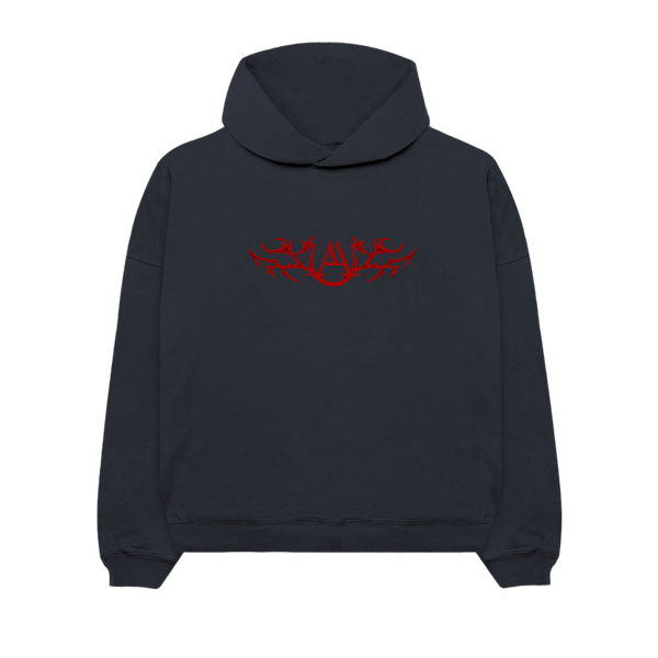 Angels and Demons Heavy Hoodie - Creme