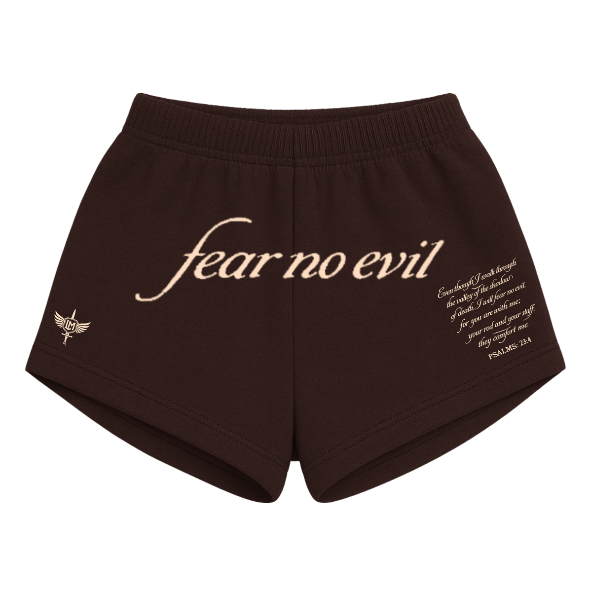 Fear No Evil Womens Sweat Shorts