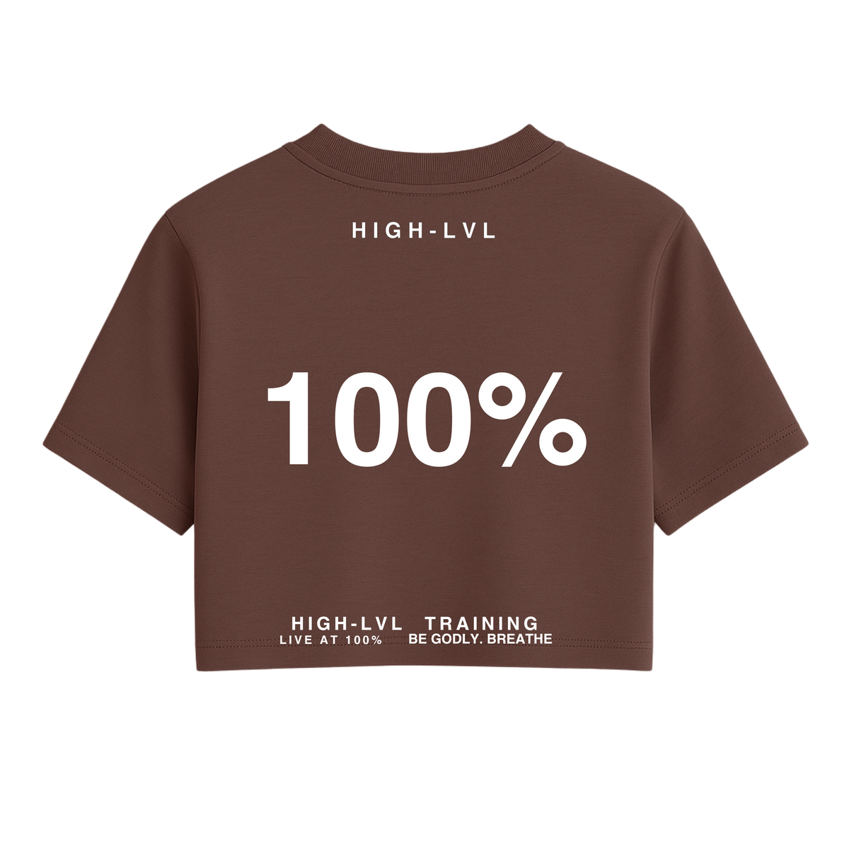 High LVL - 100% One Size Crop Tee