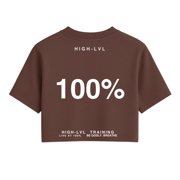 High LVL - 100% One Size Crop Tee