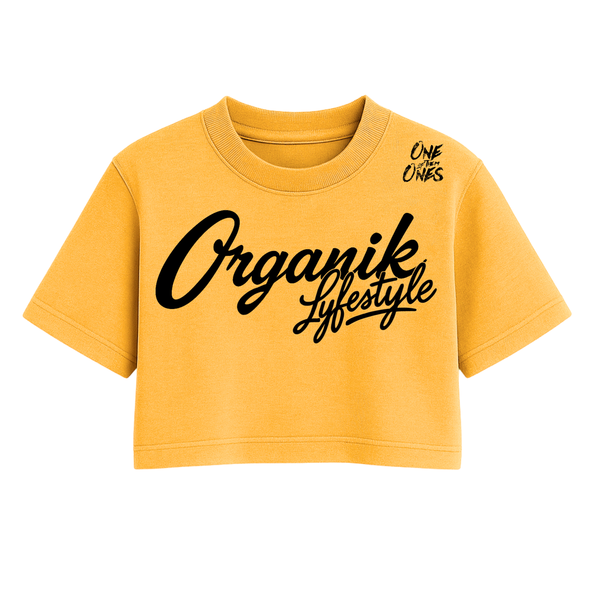 Organik Lyfestyle - Women's Crop Tee