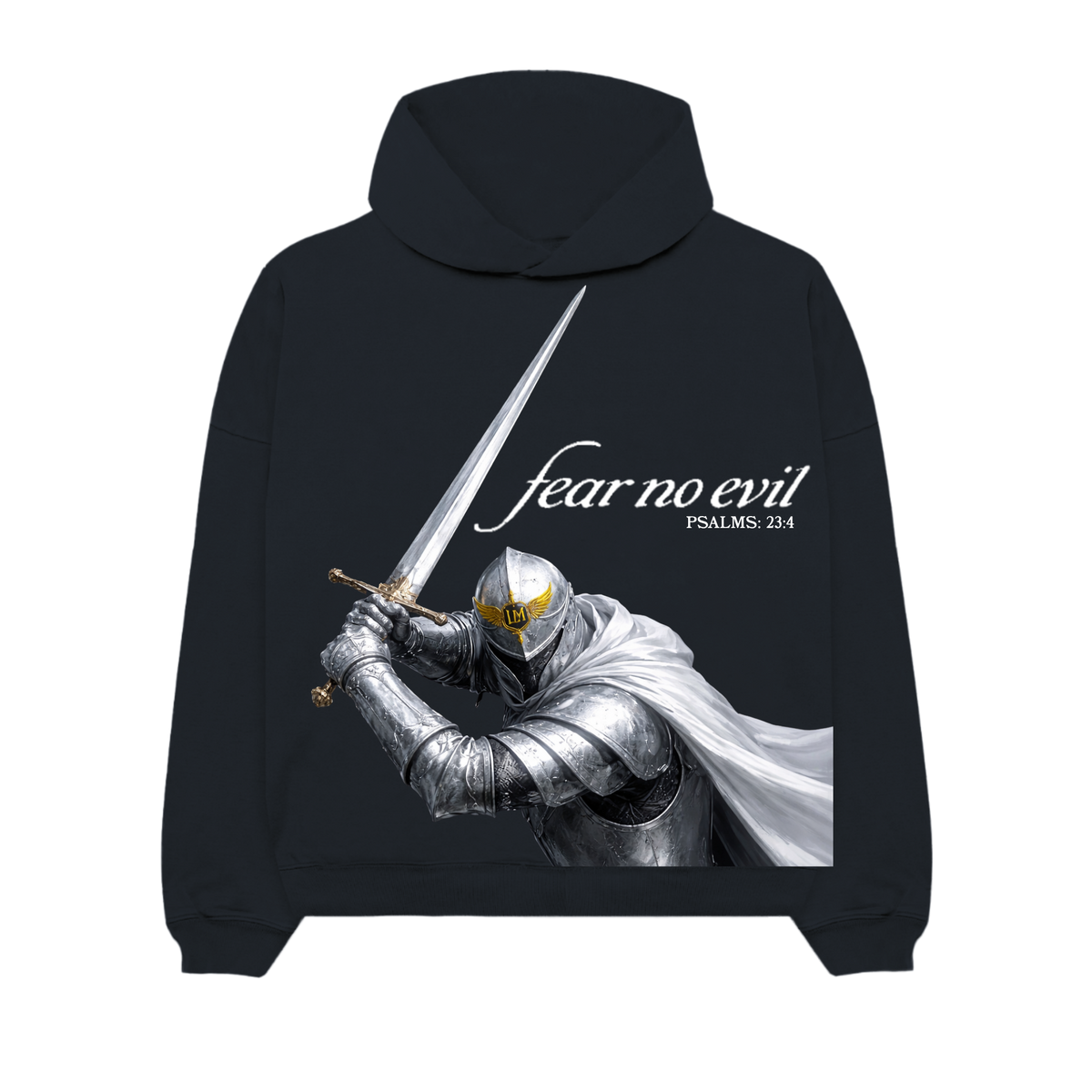 Fear No Evil Knight Hoodie