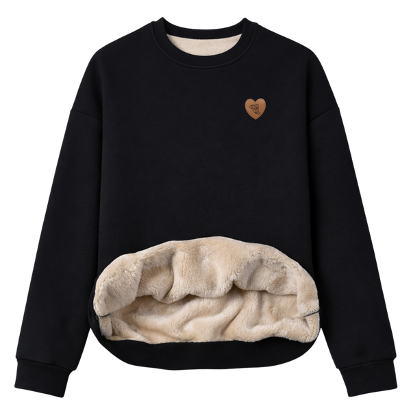 Sherpa Interior Crewneck Sweater