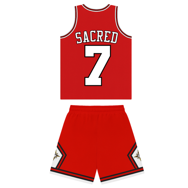 Sacred 7 - THE GODS - Basketball Jersey Set