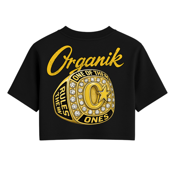Organik Lyfestyle - Women's Crop Tee