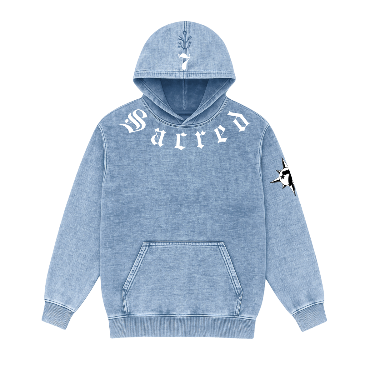 Sacred 7 Mineral Wash Hoodie