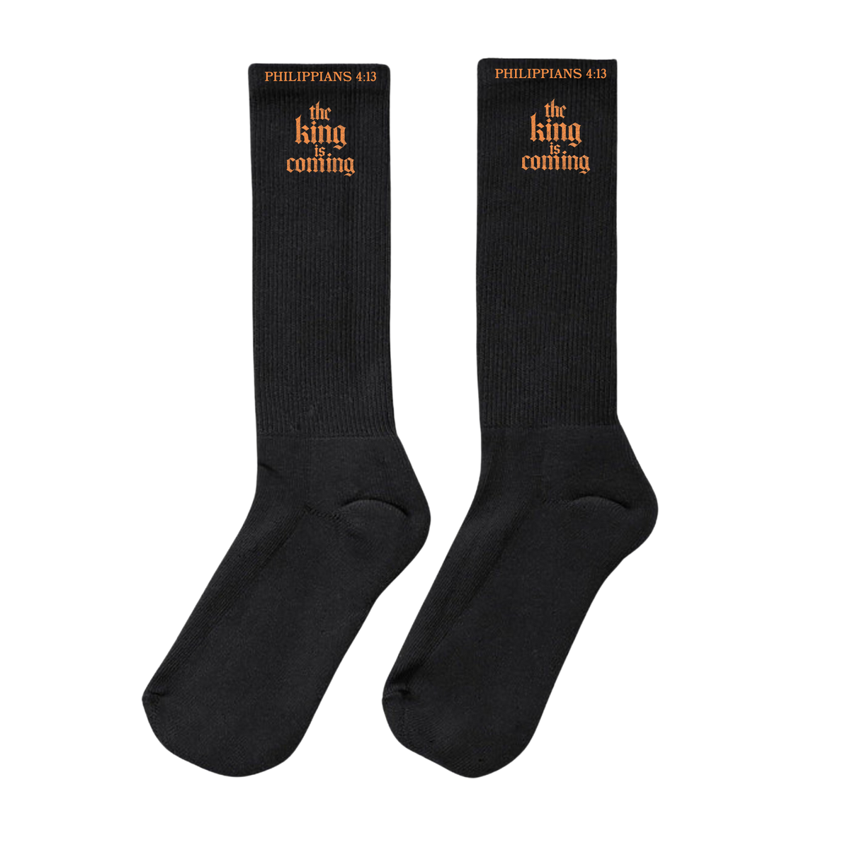 The King Is Coming Socks