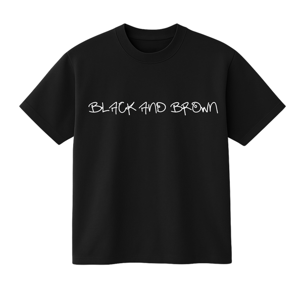 Black & Brown Type Tee