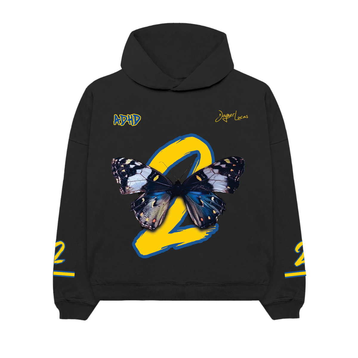 2 Butterfly Ultra Luxury Hoodie