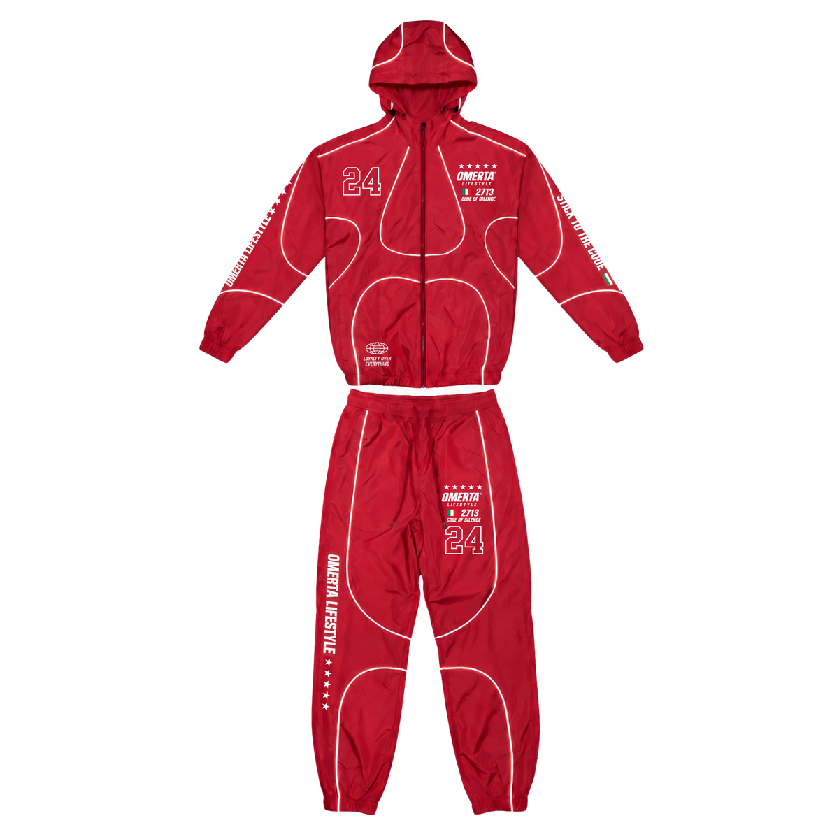 Omerta Lifestyle Reflective Tracksuit