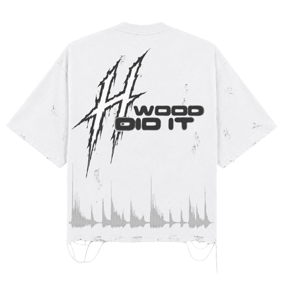 'H-Wood Did It' T-Shirt (Distressed)