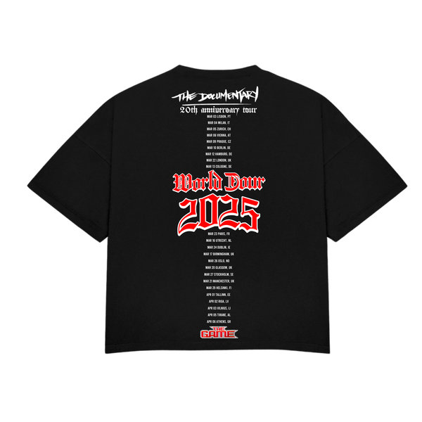 The Documentary World Tour Retro Heavy Tee