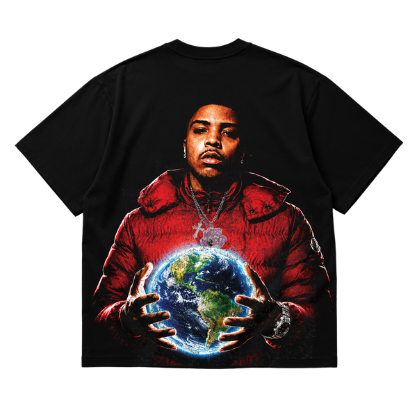 Lou Deezi Globe Portrait Tee