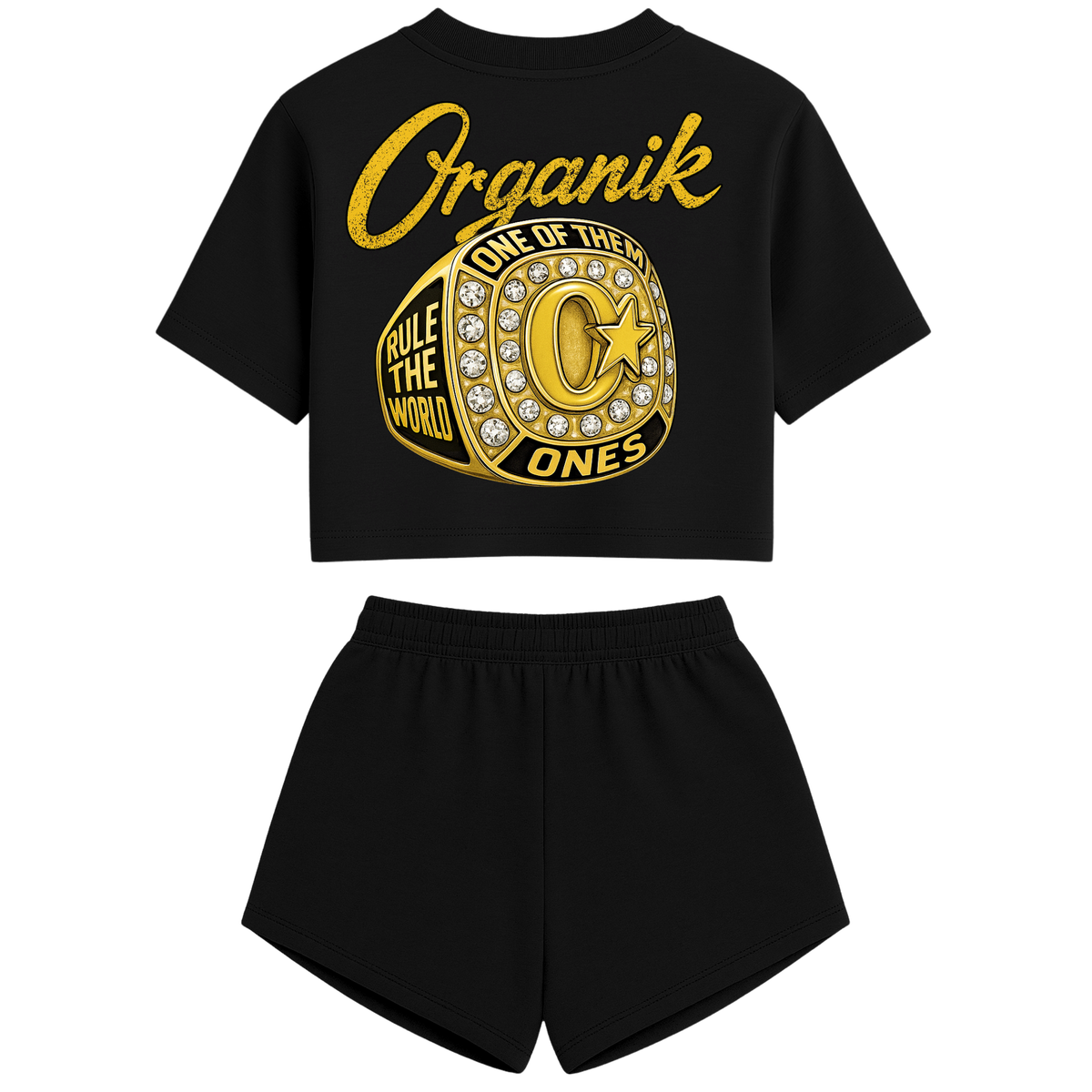 Organik Lyfestyle - Womens Crop Set