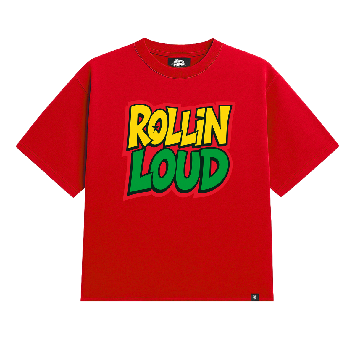 Loud RD/GRN - Heavy T-Shirt