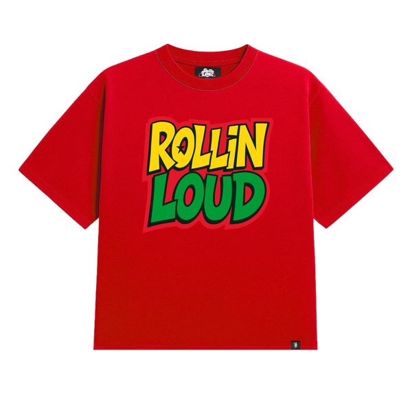 Loud RD/GRN - Heavy T-Shirt