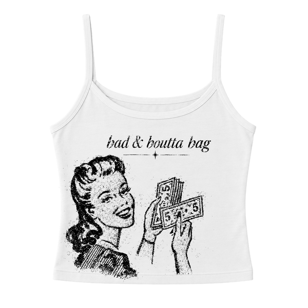 'Bad n Boutta Bag'  Pin-Up Cami