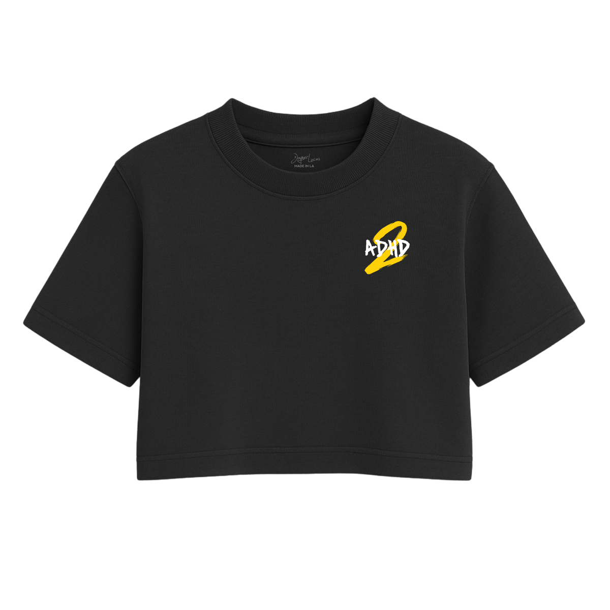 ADHD2 Logo Crop Tee