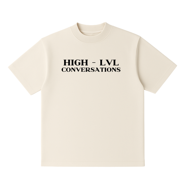 High Lvl Conversations Heavy Tee