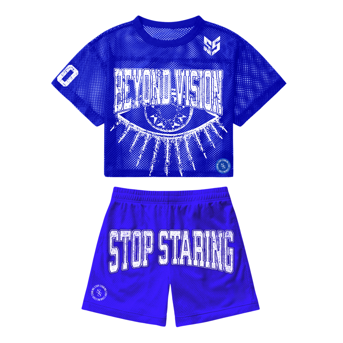 Stop Staring - Mesh Oversized Set