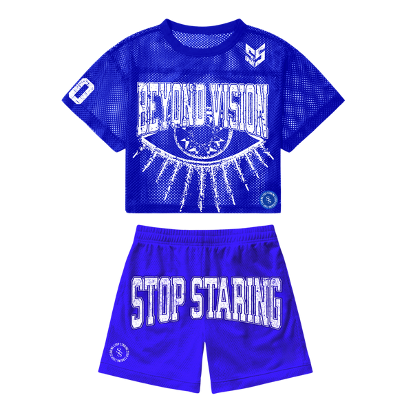 Stop Staring - Mesh Oversized Set