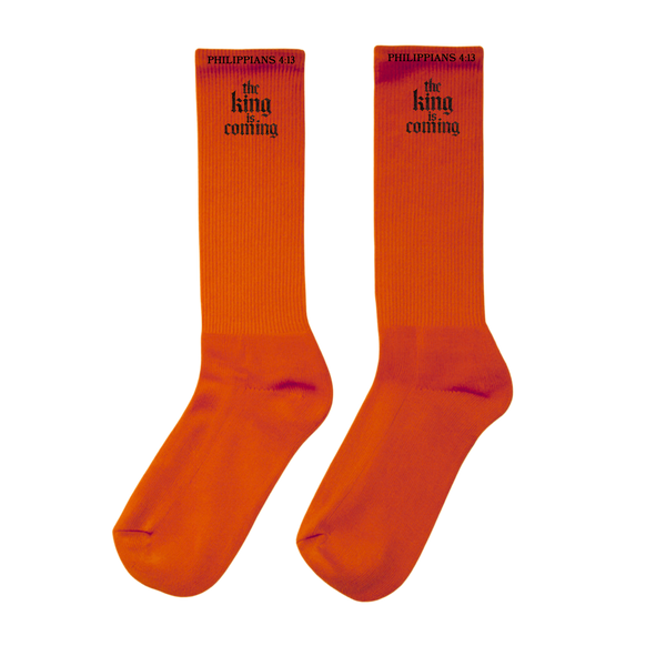 The King Is Coming Socks