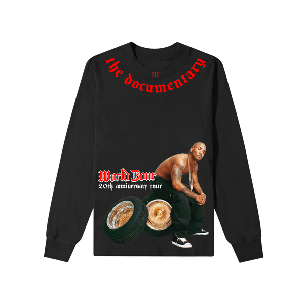 The Documentary World Tour Retro Longsleeve