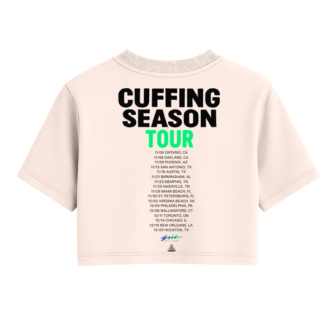 Cuffing Season Tour Oversized Womens Crop