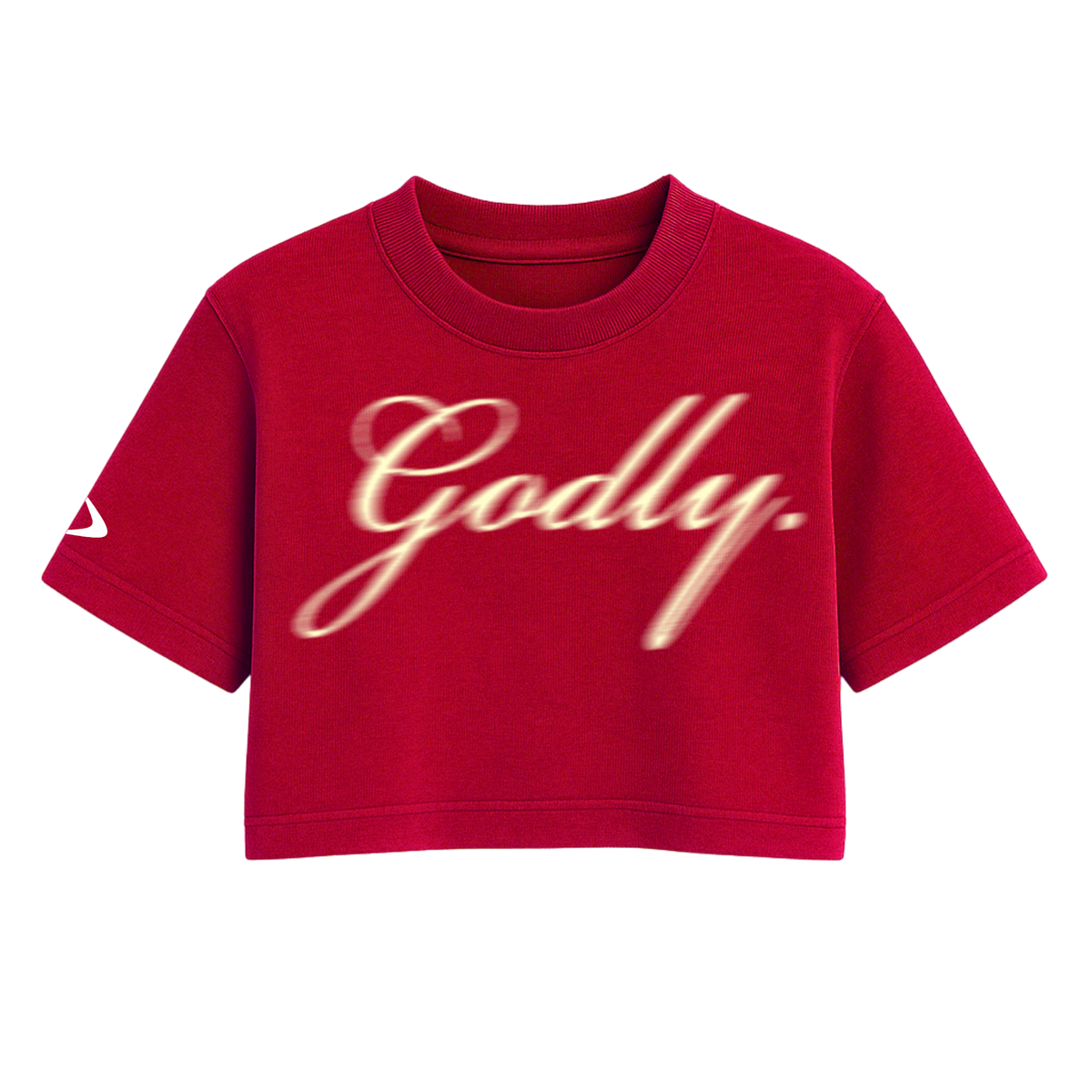 High LVL - Godly One Size Crop Tee