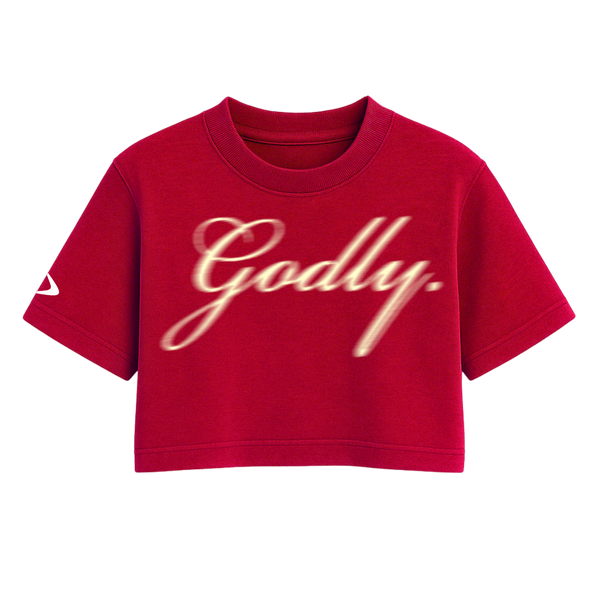 High LVL - Godly One Size Crop Tee