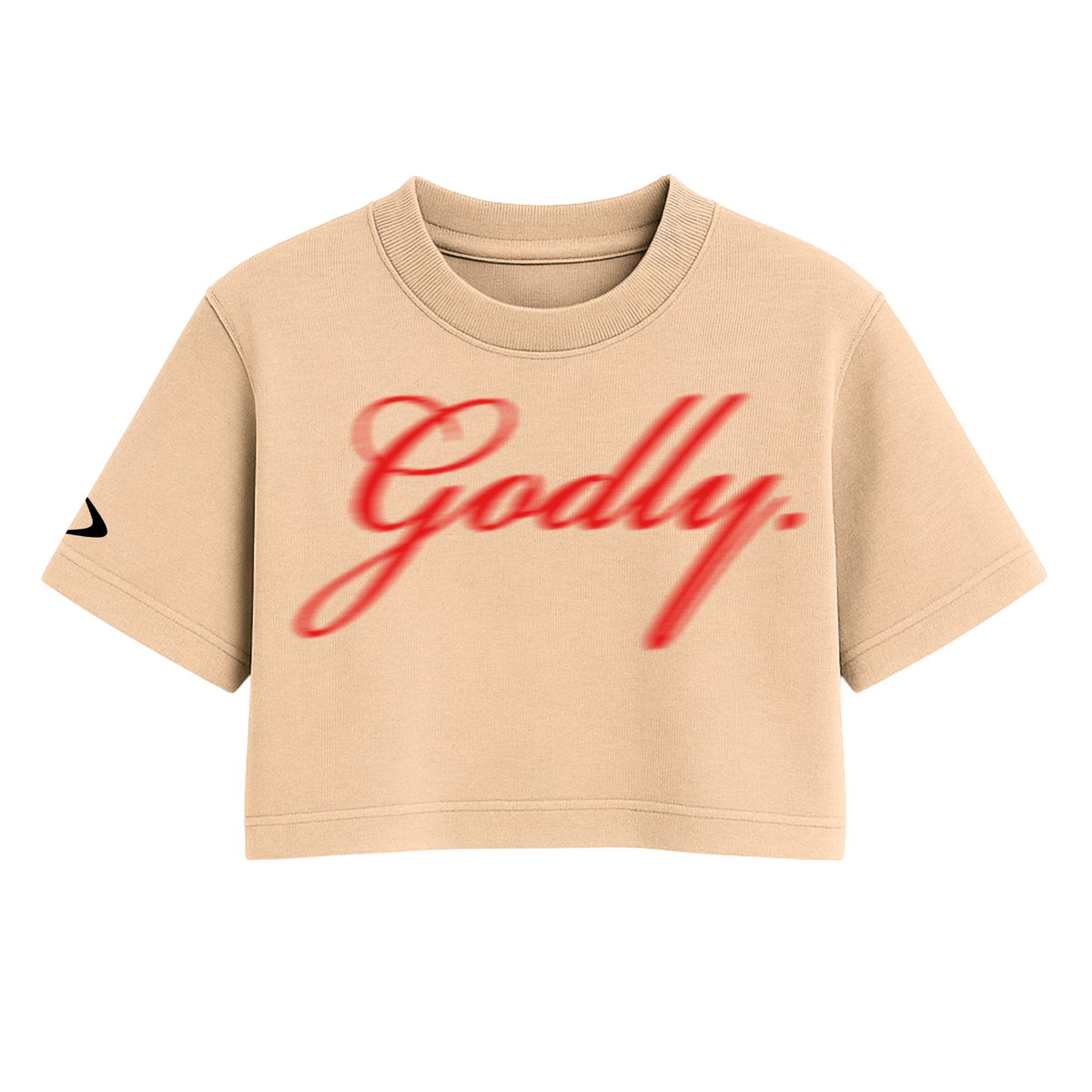 High LVL - Godly One Size Crop Tee