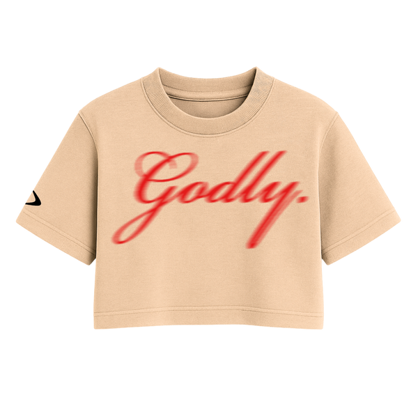 High LVL - Godly One Size Crop Tee