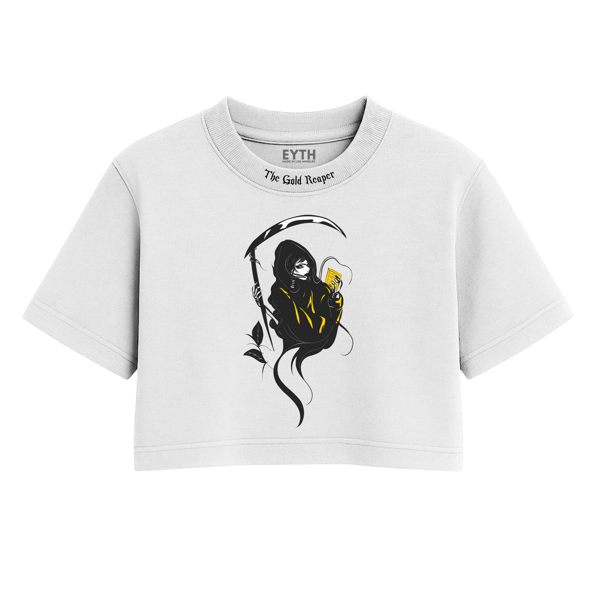 EYTH - The Gold Reaper Crop Tee