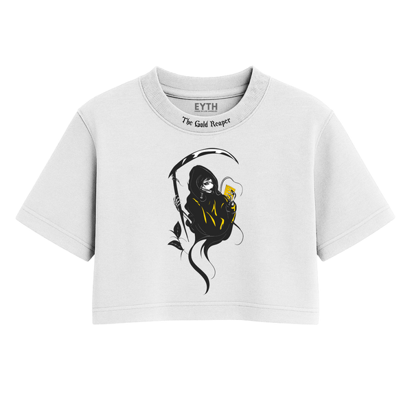 EYTH - The Gold Reaper Crop Tee