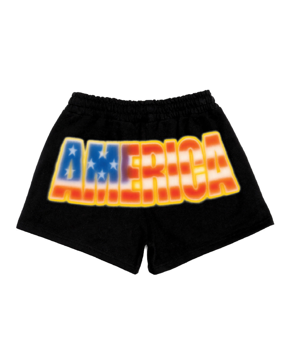 AMERICA Shorts Black